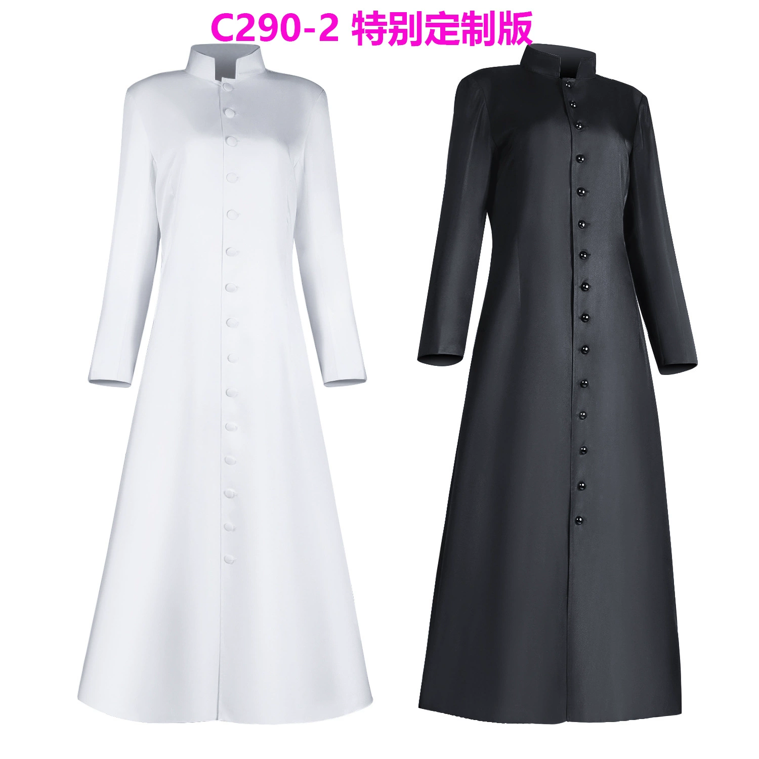 Длинное средневековое р robe for adults, unisex cosplay costume, button front, XS–5XL, multiple colors