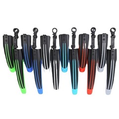 Factory direct sales two-color Feilong mountain bike fender bicycle fender color mudguard tile bicycle accessories