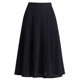 Simple Mid-length Slim-fit Fashion Chiffon A- line Skirt Summer New High Waist Elite Waist Elegant Stitching Skirt