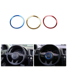 适用于奥迪专用亮片配件 12-16 A1 A3A4LA6LQ3Q5A5TT方向盘装饰圈