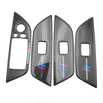 fiber interior modification central control Car interior film - window-lifting-with-folding