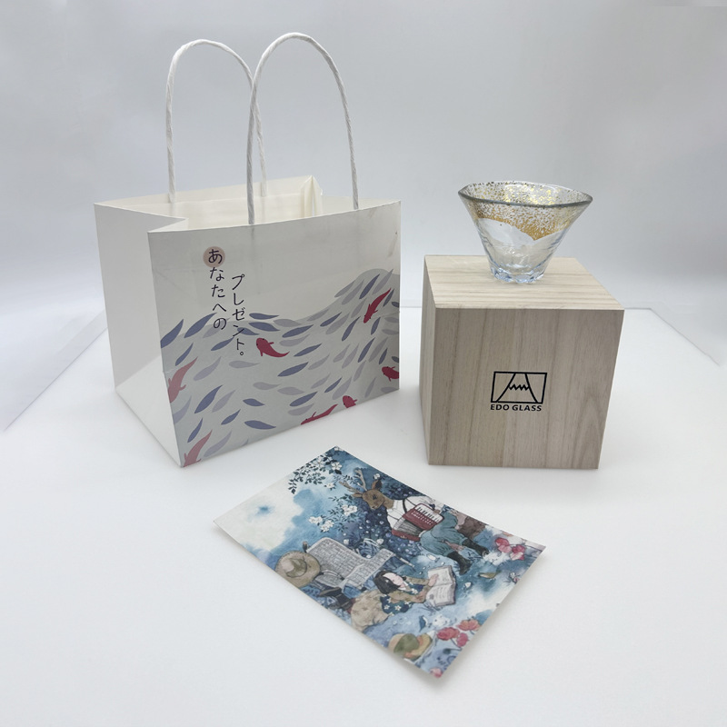 블루 [나무 상자]