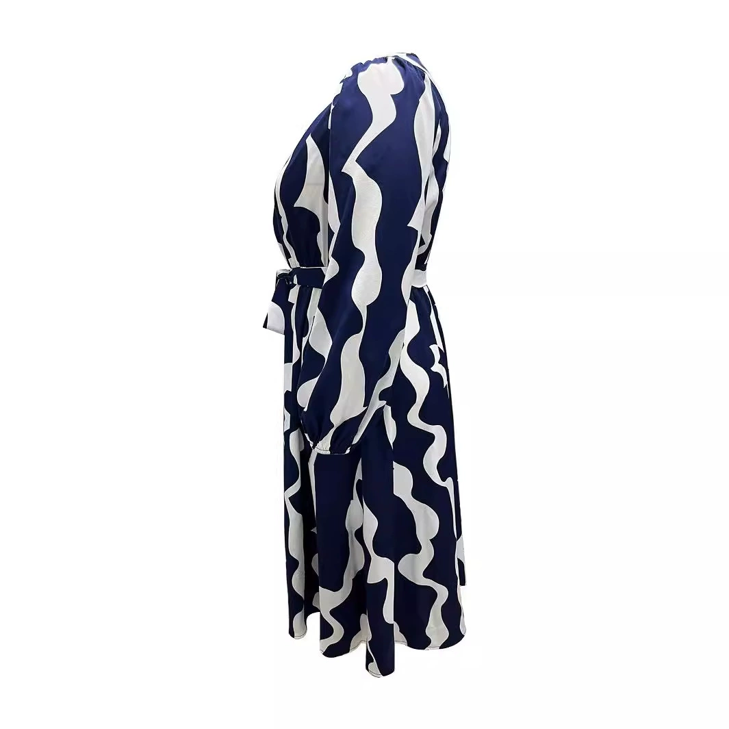 (Cross-border trading), brand dress, Amazon, European style, plus size