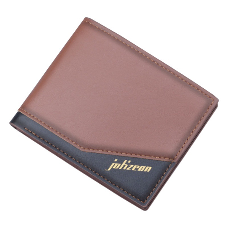 Billetera corta de los hombres titular de la tarjeta una billetera de los hombres multi-Tarjeta horizontal billetera de los hombres de negocios