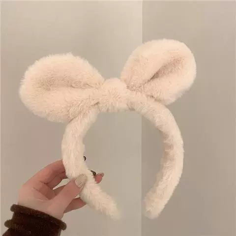Повязка на голову oversized бантик, черная повязка на голову, стильный аксессуар для волос, головная убор-украшение