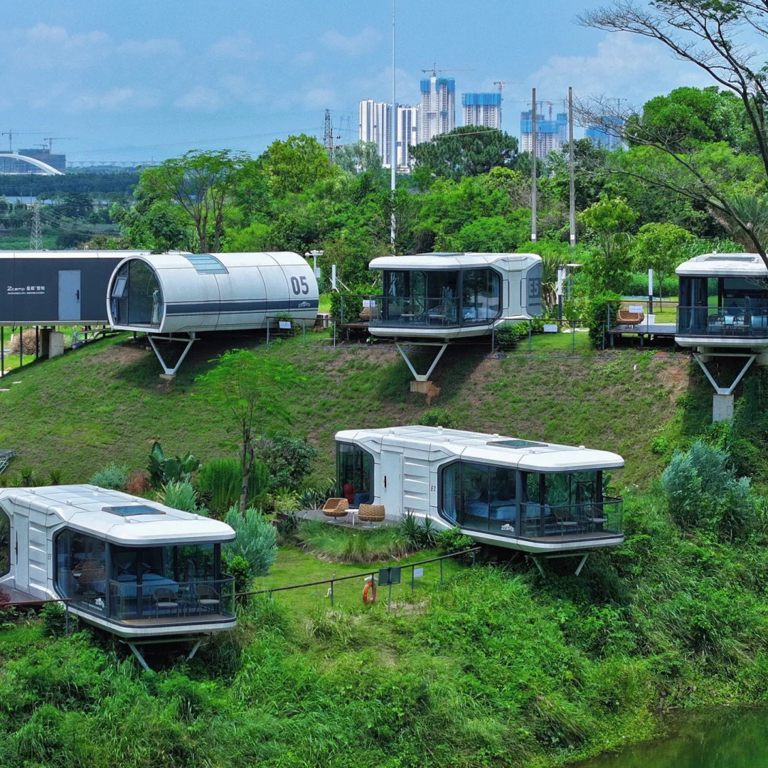 Lubanzhu Factory Space Capsule Mobile B & B Room Weisu Apple Cang Mobile House Creative Scenic Area Hotel de turismo cultural