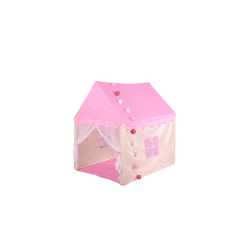 Tienda de campaña infantil para interiores, venta al por mayor transfronteriza, casa de juegos tipo castillo de princesa, casa de juguetes, piscina de bolas, tienda de campaña tipo cama para bebé image 7