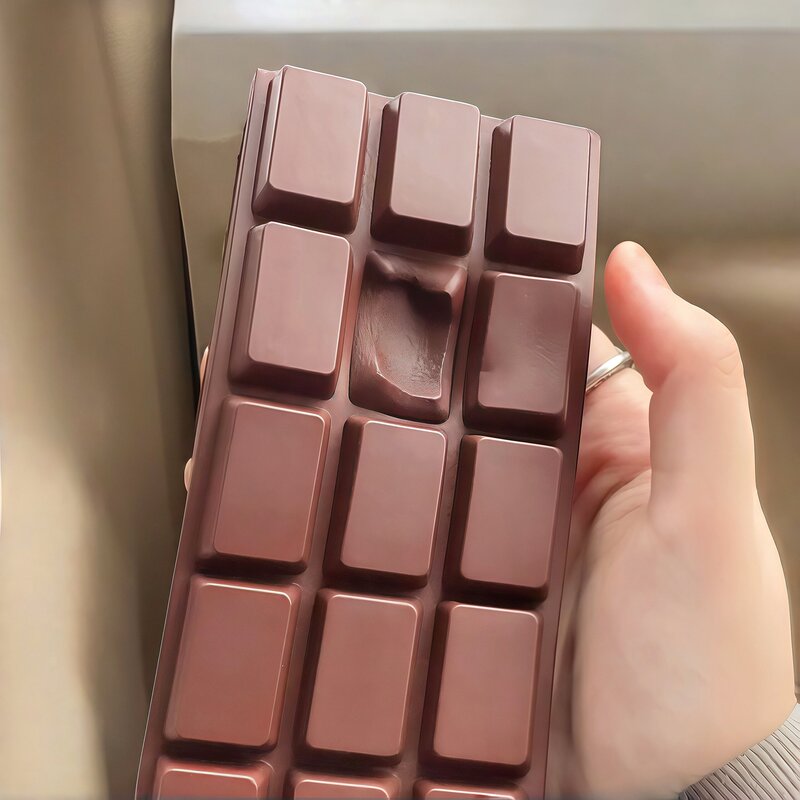 New Favorite! Super Soft Slow-Rebound Chocolate Squishy Toy for Stress Relief, Food-Themed Finger-Sucking Butter Stick New Favorite! Super Soft Slow-Rebound Chocolate Squishy Toy for Stress Relief, Food-Themed Finger-Sucking Butter Stick