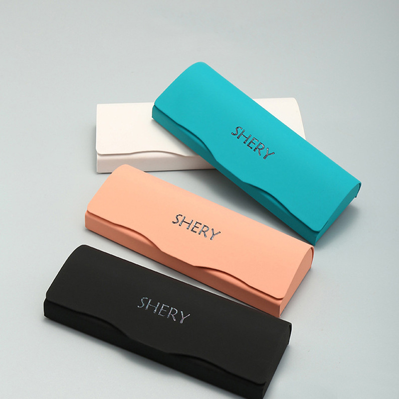 High-end square glasses box multi-color sunglasses box myopia glasses box presbyopic glasses box cover box mirror cloth suit