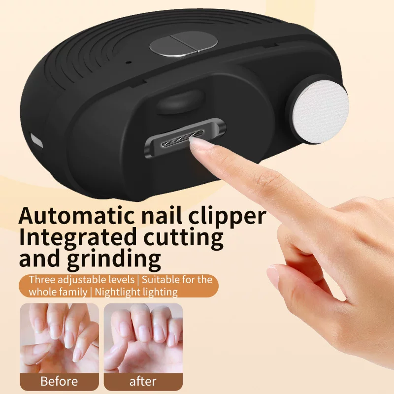 Electric automatic children's handheld nail scissors for nails charging, 2 in 1, fully automatic