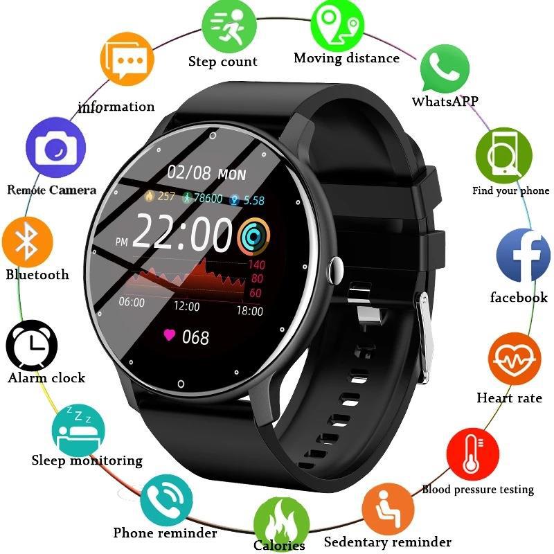 Reloj inteligente ritmo cardíaco monitoreo del sueño TikTok pulsera inteligente ZL02D impermeable reloj deportivo inteligente ZL02
