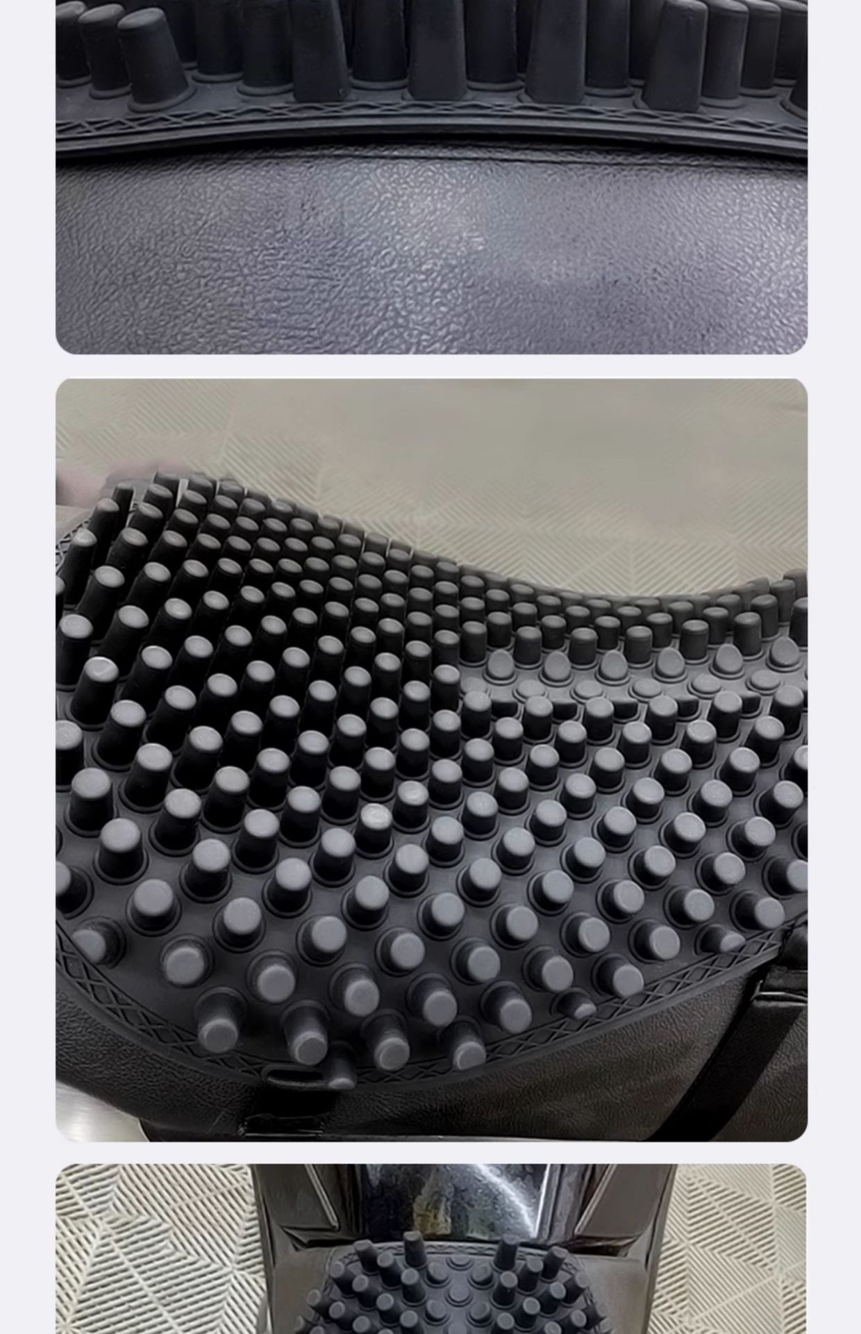 Suitable for Summer Motorcycle Seat Cushions, Silicone Sun Protection and Waterproof Seat Cushions, Electric Vehicle Takeout, Breathable, Ventilated and Shock-Absorbing Isolation