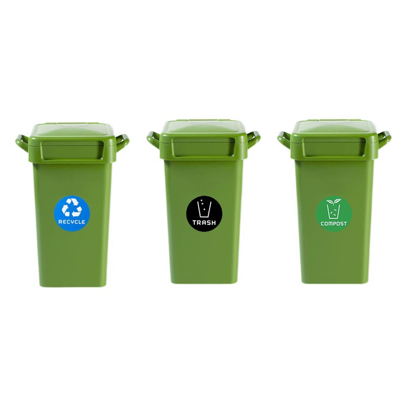 Цветная коробка для классификации мусора декоративные наклейки этикетки наклейки на бутылки вина наклейки на доску наклейки для классификации мусора