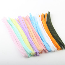 马卡龙混色多色扭扭棒毛根环保材料毛条儿童益智手工DIY花束材料