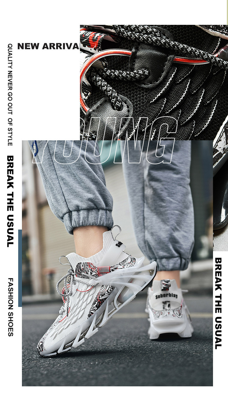 Men's Spring Autumn 2024 new fly woven mesh casual running sports with shock absorption and wear resistance, summer_voghion.com