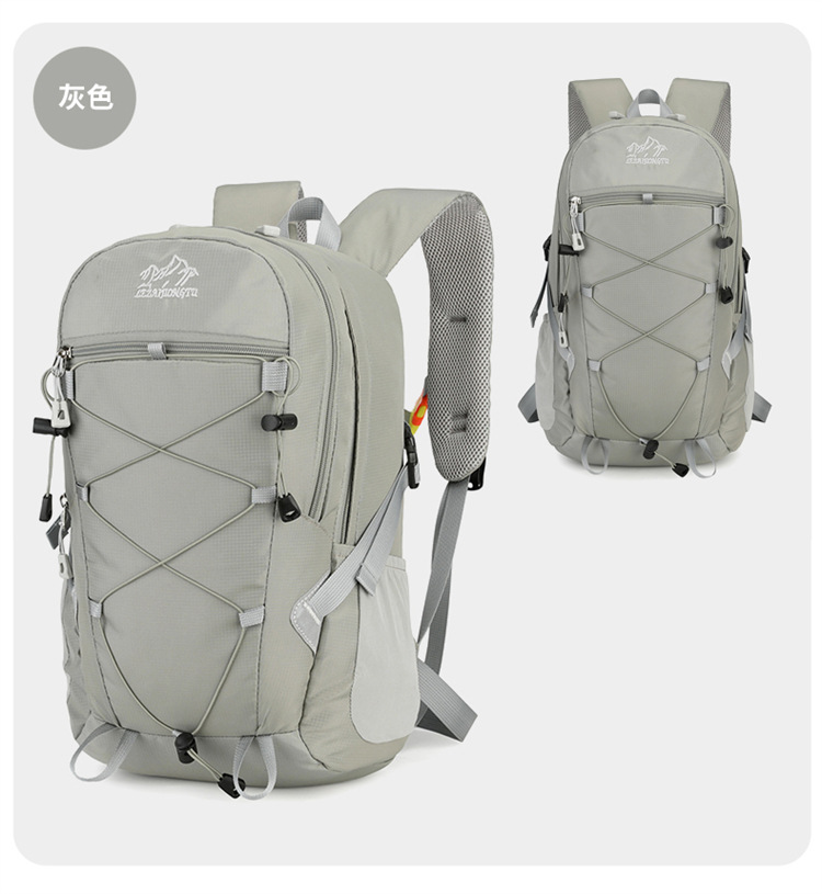 Mochila de Senderismo y Camping de Nylon Transpirable e Impermeable para Deportes al Aire Libre
