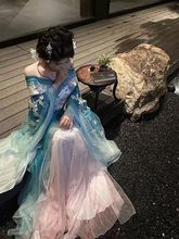 新款涂七七【杏花花神】正版十二花神系重工刺绣杂裾齐腰裙汉服女