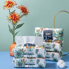 洗臉巾一次性加大加厚化妝潔面巾棉柔親膚乾濕兩用抽取式擦臉批發