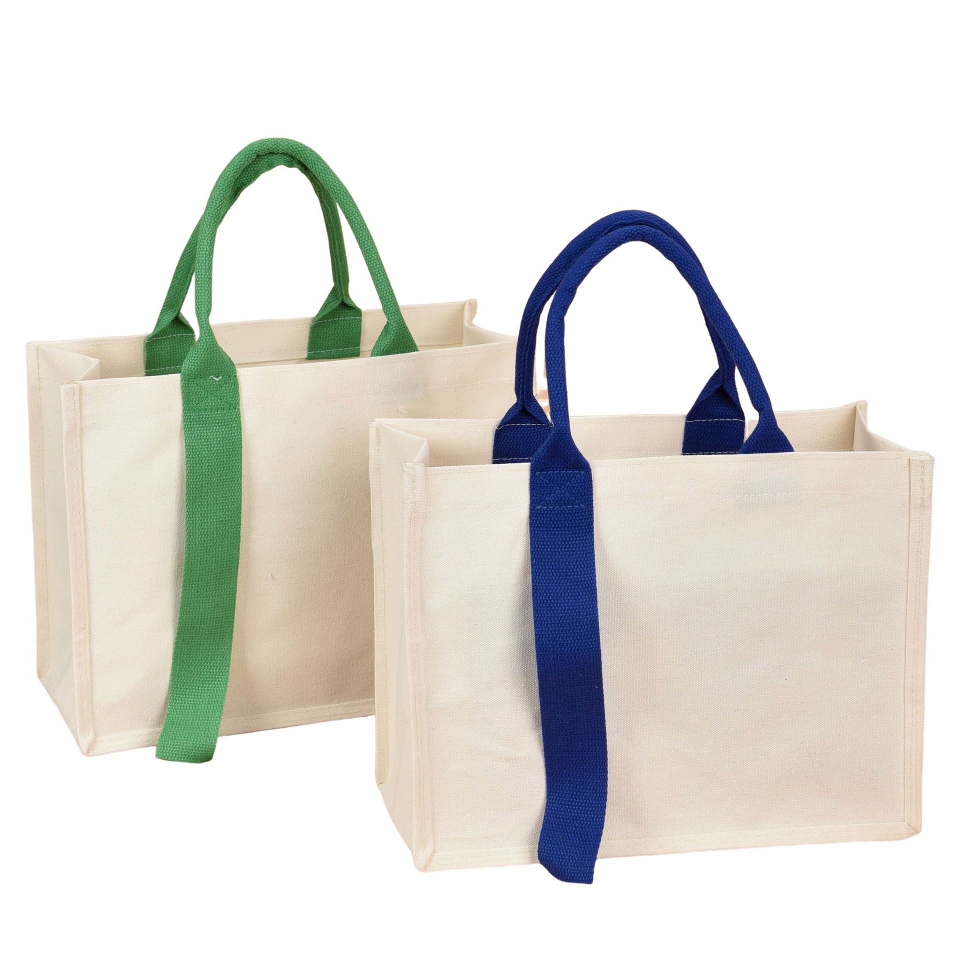 Bolsa de lona tridimensional cinta engrosada personalizada para estudiantes Bolso portátil Bolso de lona de compras Logotipo personalizado