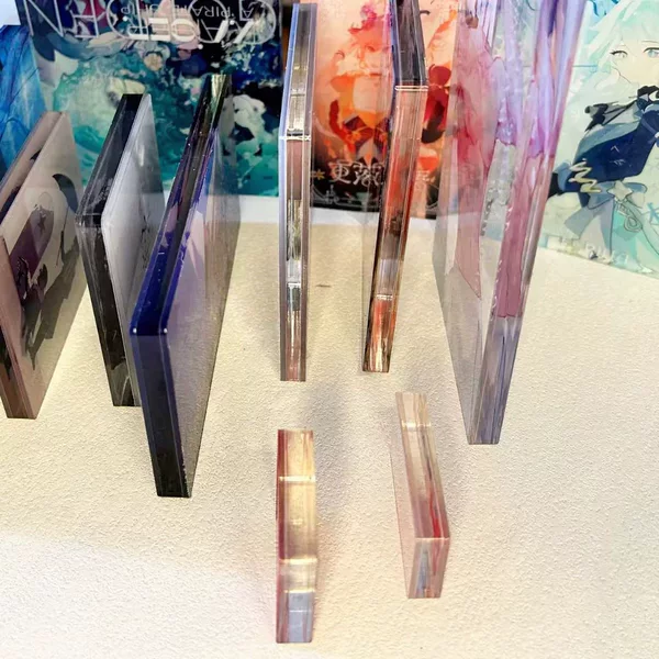 Acrylic card bricks, 2D anime merchandise, custom-made DIY fan art cartoon personalized gift materials