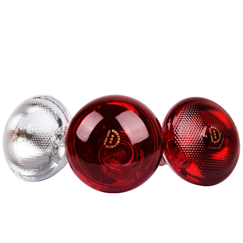 Lámpara de preservación del calor del cerdo lámpara de calefacción especial para la cría de lechones de pollo cría de animales calefacción lámpara para hornear calefacción bombilla caliente