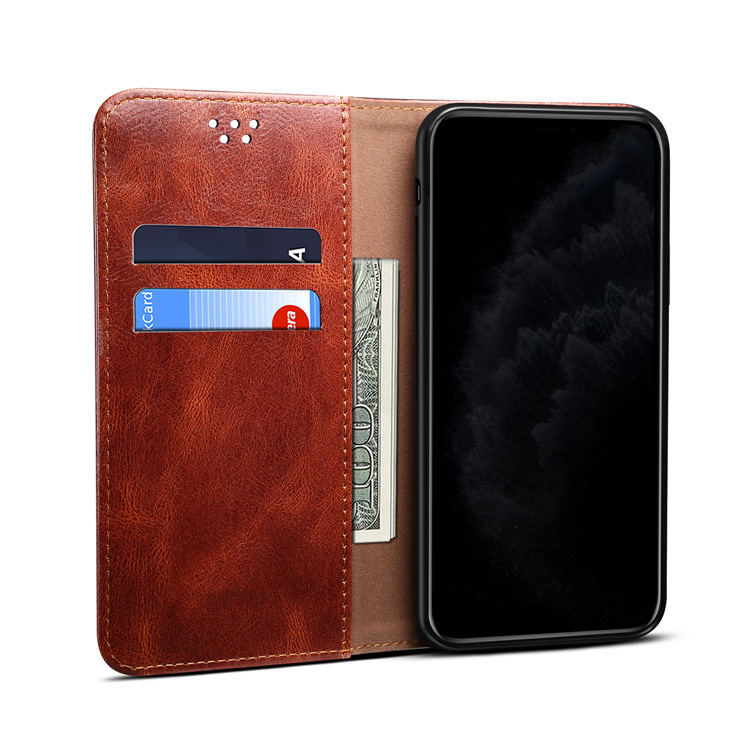 Étui à rabat en cuir magnétique pour Samsung A54, A14, M52, support de carte A04_voghion.com