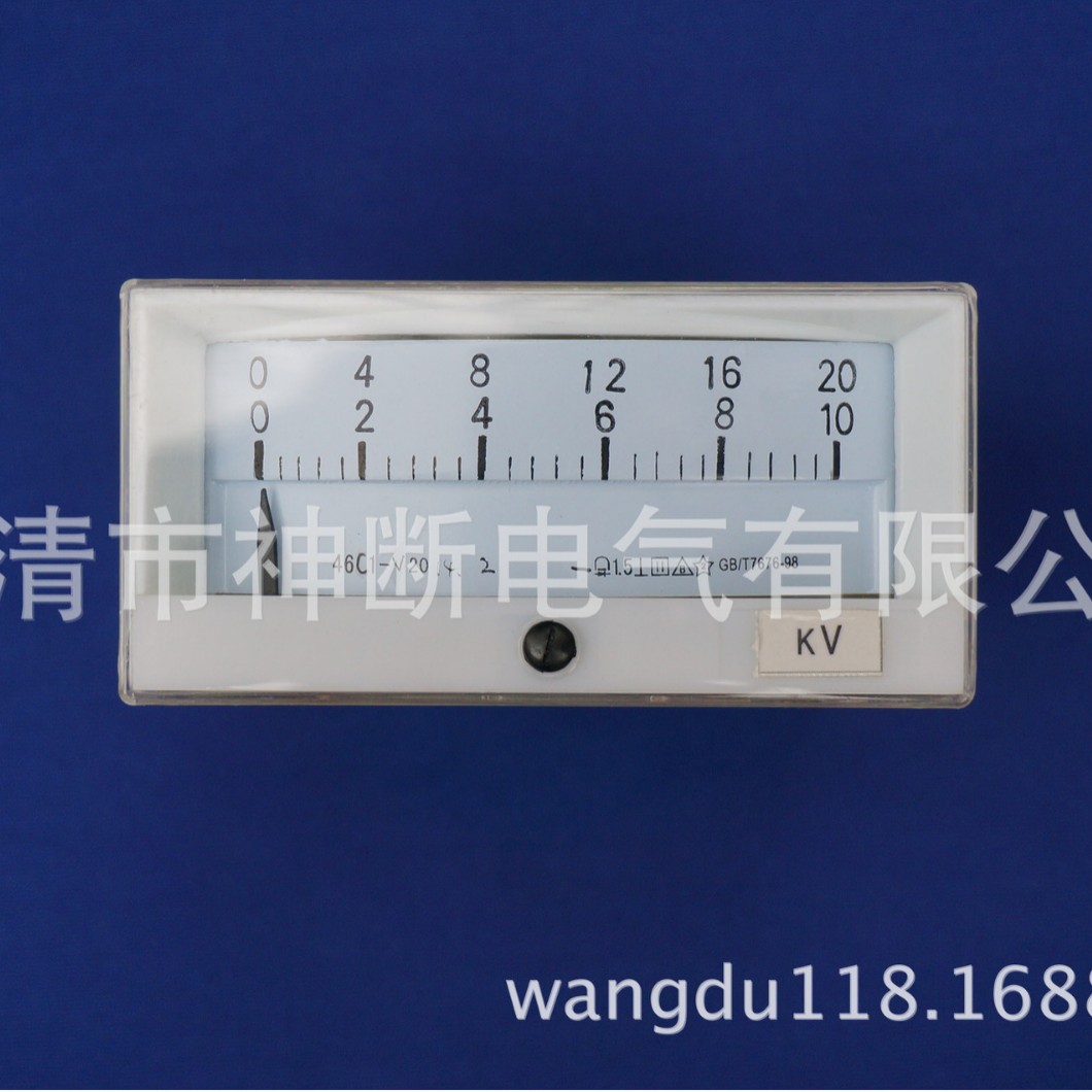 【厂销】46C1-10-20KV/10V电压表