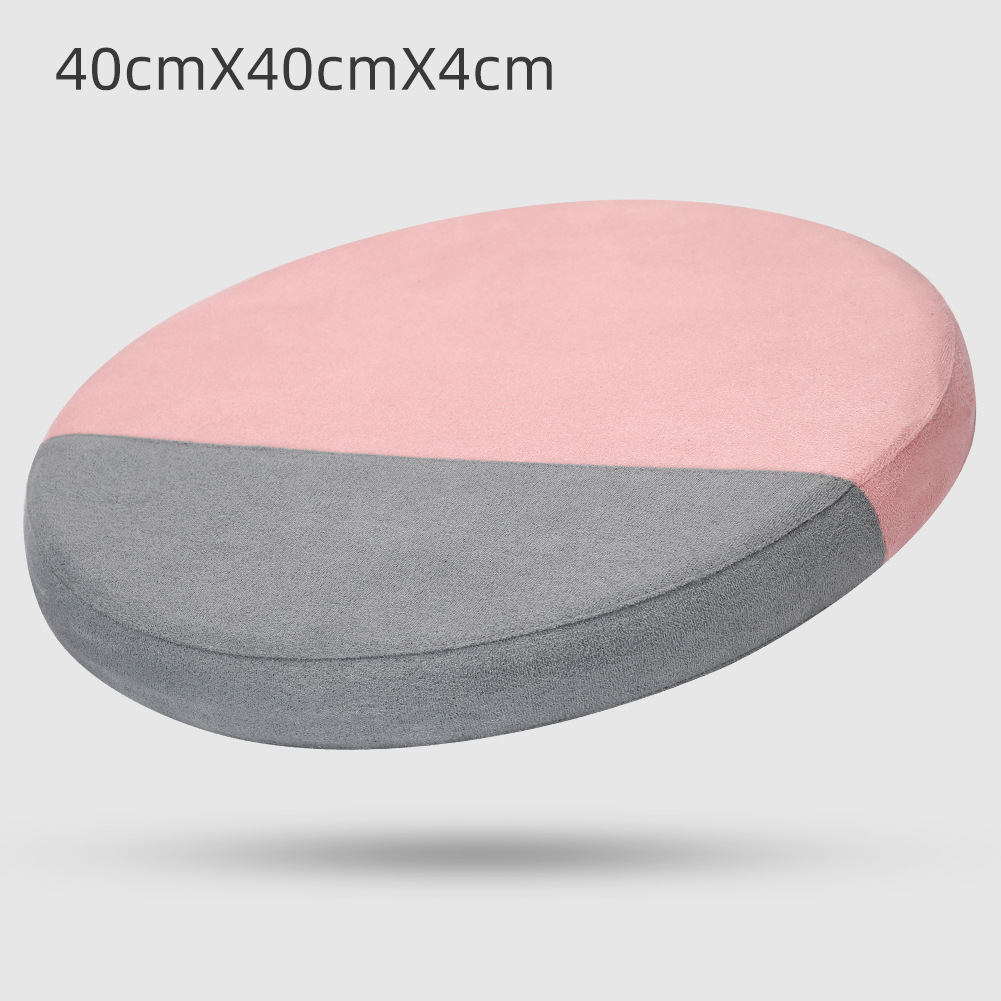 대형 라운드 체리 핑크 + 라이트 그레이