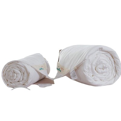 严选京造手工柞蚕丝被子被芯一件代发 礼品柞蚕子母被造批发