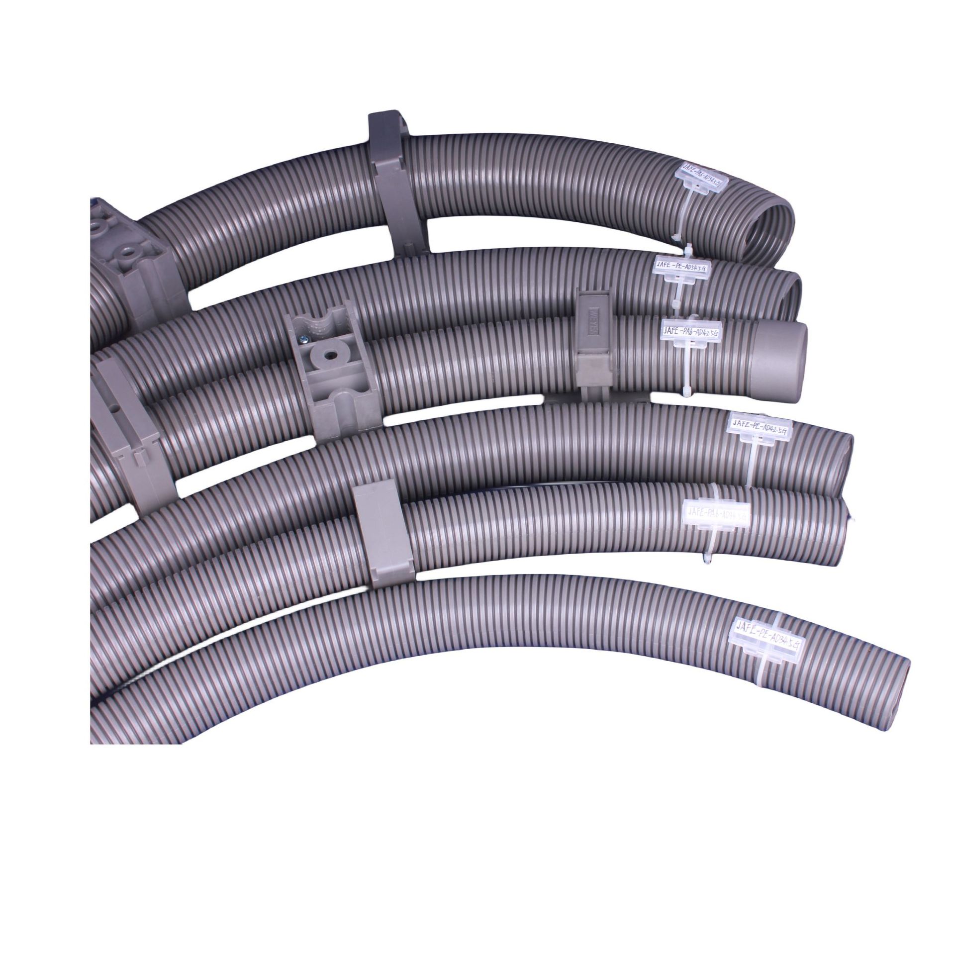 灰色聚乙烯软管|PE软管|PE浪管|JH-PE AD8.0G|外径8.0mm