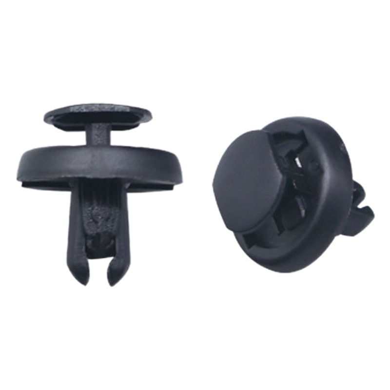 Xinyida fábrica de productos de plástico al por mayor puerta panel interior clip de nylon hebilla accesorios piercing clip de uñas B307