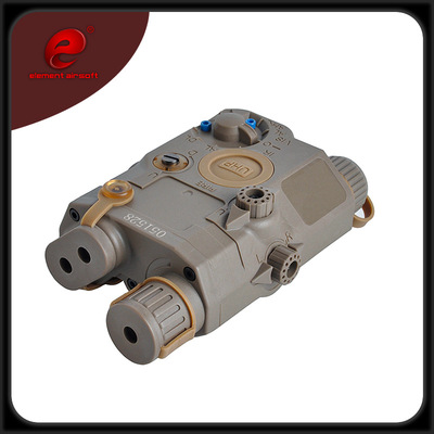 元素 PEQ15無功能外觀版電池盒LED燈功能盒紅綠鐳激光電池盒模型