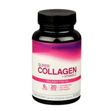 Super Collagen Type 1 and 3 plus Vitamin C Tablets 120 Count