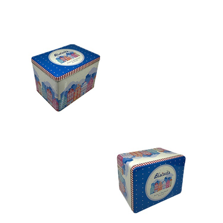 Caja de Hojalata Musical Rectangular para Embalaje de Juguetes
