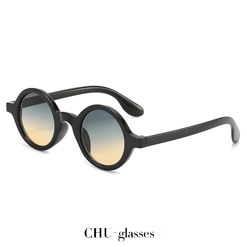 Casual Simple Style Geometric Ac Round Frame Full Frame Women's Sunglasses display picture 1