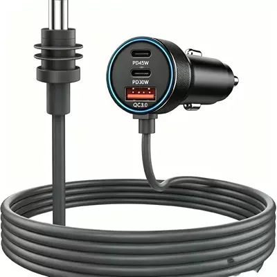 Mobil şarj cihazları Generation Car Charger Waterproof Power Cord - car-charger-pd45wpd30w18w-dc-waterproof-5m