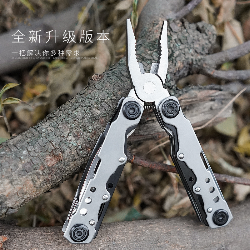 厂家销售多功能钳子户外组合多用刀工具钳汽车日用便携折叠套装