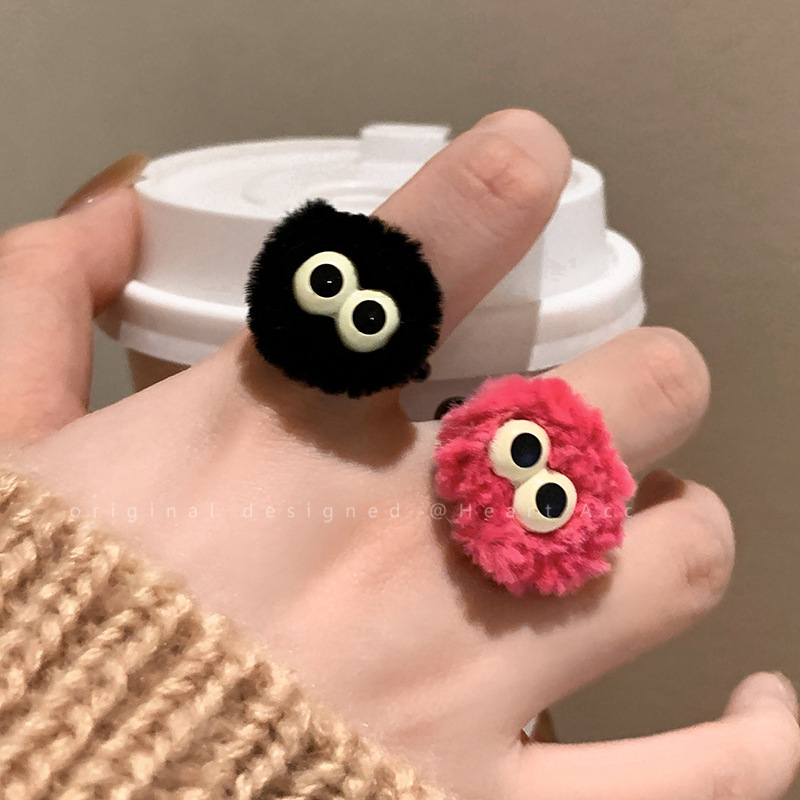 Cute demi-season fashionable trend ring