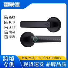 球形木门指纹锁室内智能三杆锁蓝牙密码涂鸦APP电子锁智能门锁