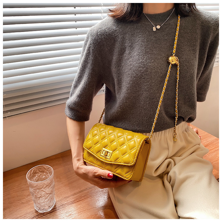 New Fashion Rhombus Chain Bag display picture 9