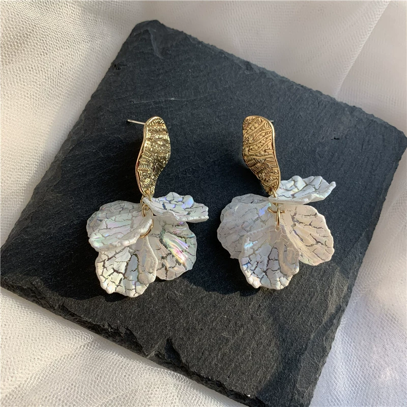 Серебряная игла, дизайн серьги, серебро 925 образец, японский и корейский, тренд сезона