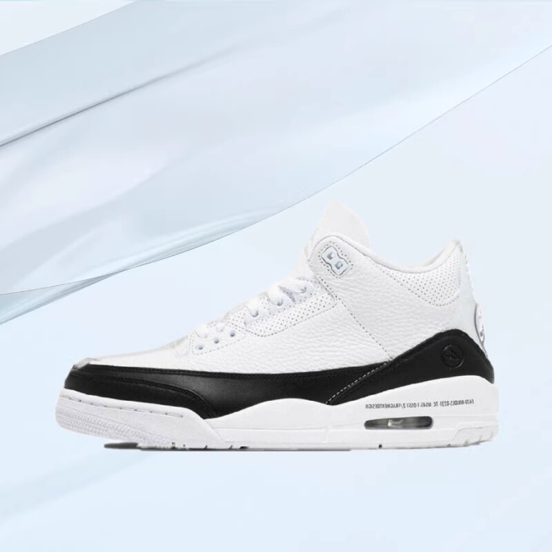 Putian Shoe Foreign Trade Factory Wholesale Men's and Women's Aj3 Jordan 3 White Cement Flame Red Air Cushion Non-Slip Men's Basketball Sports Shoes