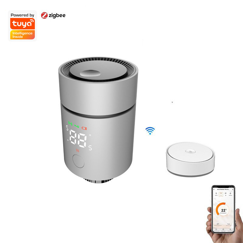 Direct Supply from the Source Factory: Tuya Smart Zigbee Thermostatic Valve Radiator Thermostat Regulator, Specifically for Underfloor Heating