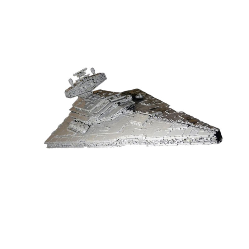 Interstellar Warship Building Block Construction Toy Educational_voghion.com