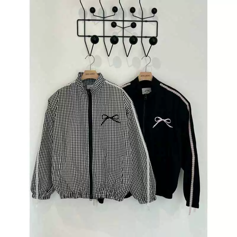 Lace autumn long-sleeve with bow, jacket, (Physicals)