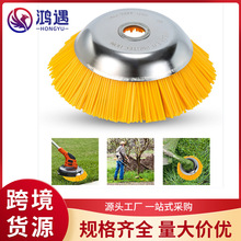 割草机打草头砖缝尼龙除草轮园林五金工具加硬尼龙丝割草轮锄草绳
