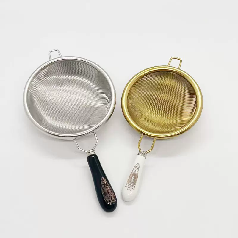 厂家直供不锈钢茶漏泡茶器过滤茶网茶漏斗茶具配件滤茶器陶瓷配件