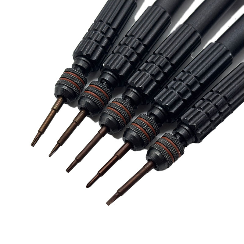 Five-in-one aluminum alloy screwdriver 5-in -1 screwdriver mobile phone disassembly repair tool combination suit