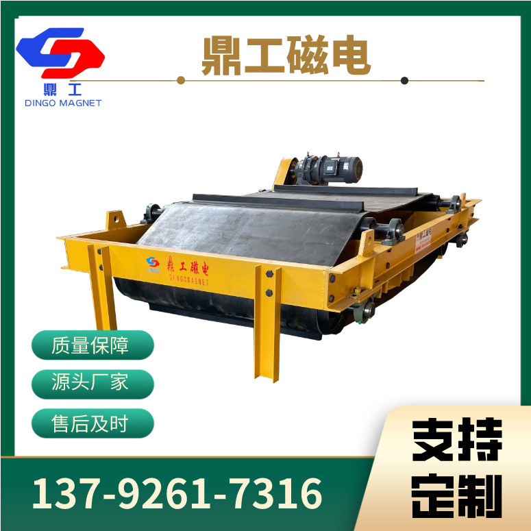 山东鼎工厂家供应永磁电磁自卸式除铁器工业皮带式除铁器批发