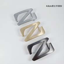 严选DH4.0CM皮带扣头男板扣腰带平滑扣裤带头Z扣字母合金扣替换头